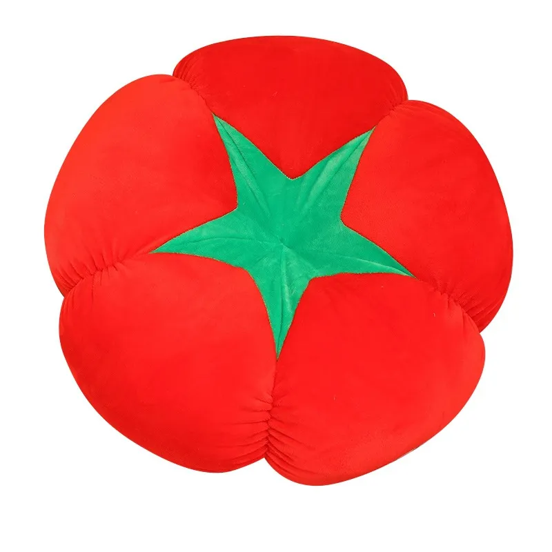 Floor Cushion Pouf - Напольная подушка в форме помидора, низкое
