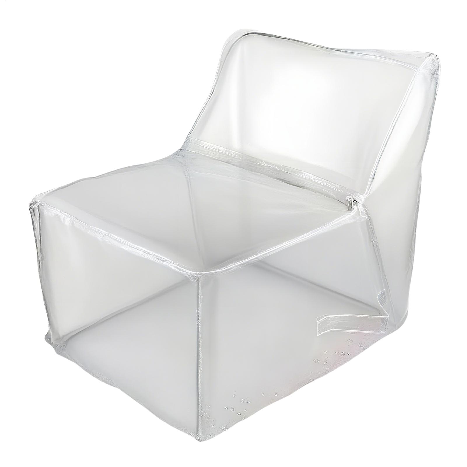 Floor Cushion Pouf - Прозрачный чехол для кресла-мешка в виде