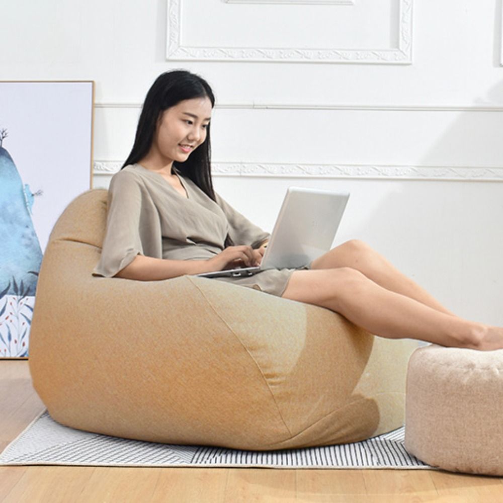 Удобный чехол для стула-мешка, – обзор и цена Floor Cushion Pouf