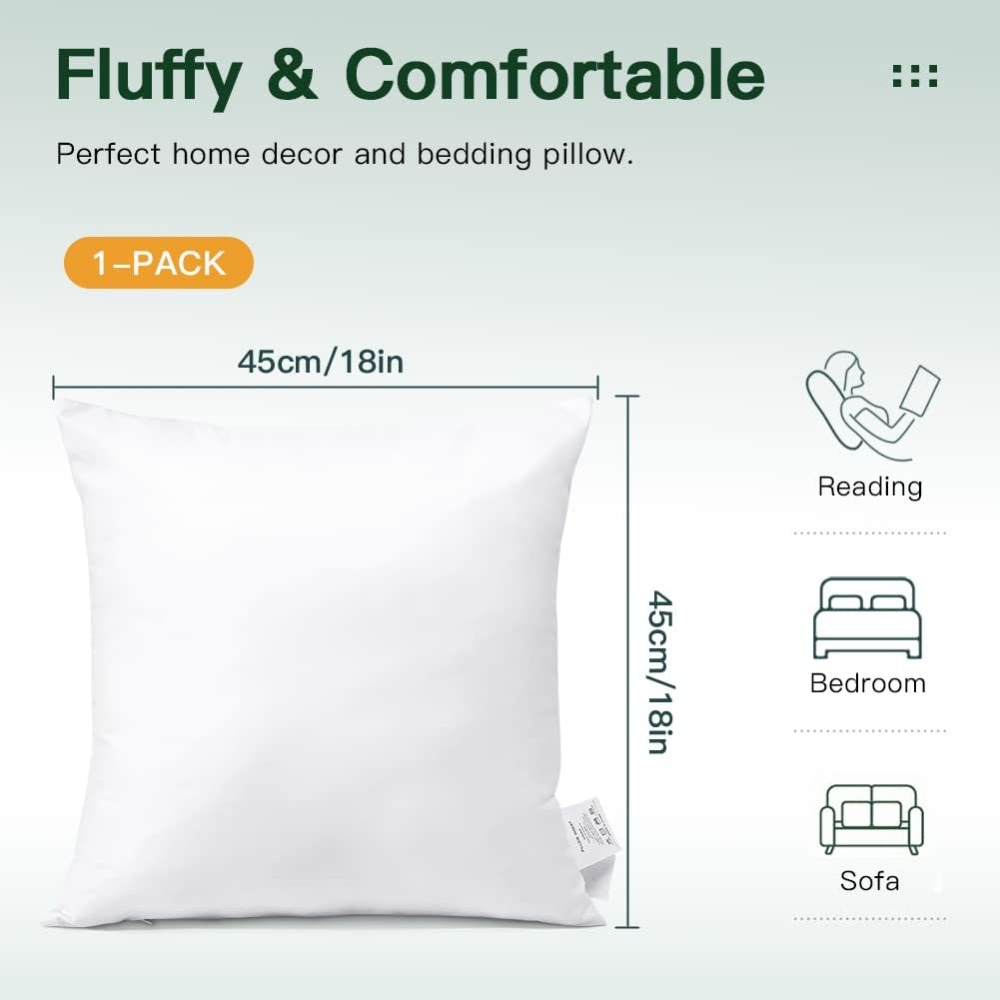 Наполнитель для декоративной п – обзор и цена Pillow Insert 18X18