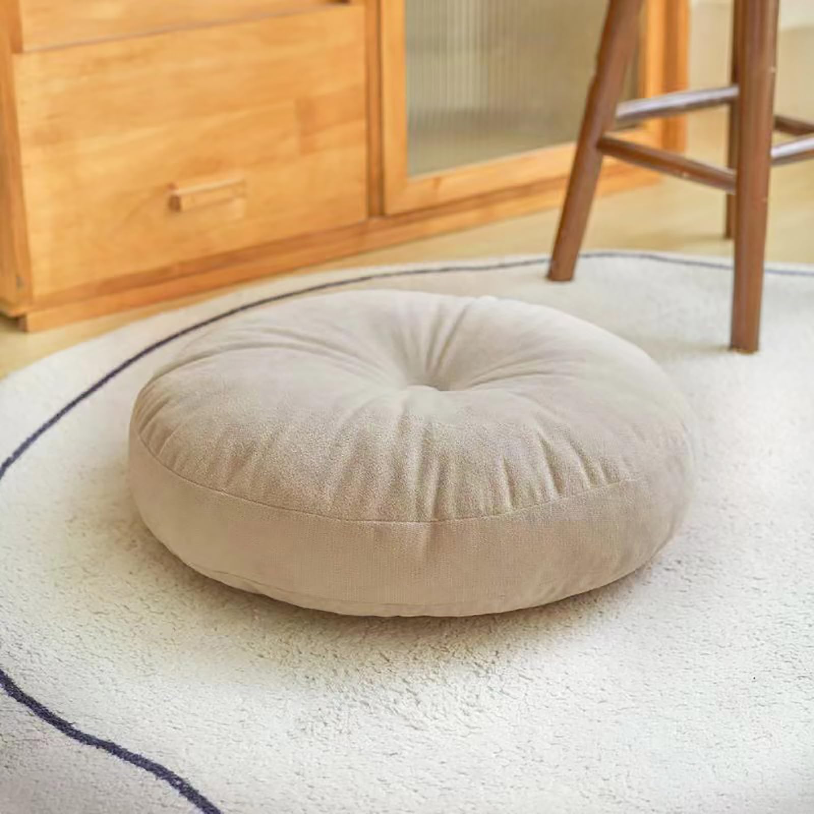 Толстая круглая подушка, мягка – обзор и цена Floor Cushion Pouf