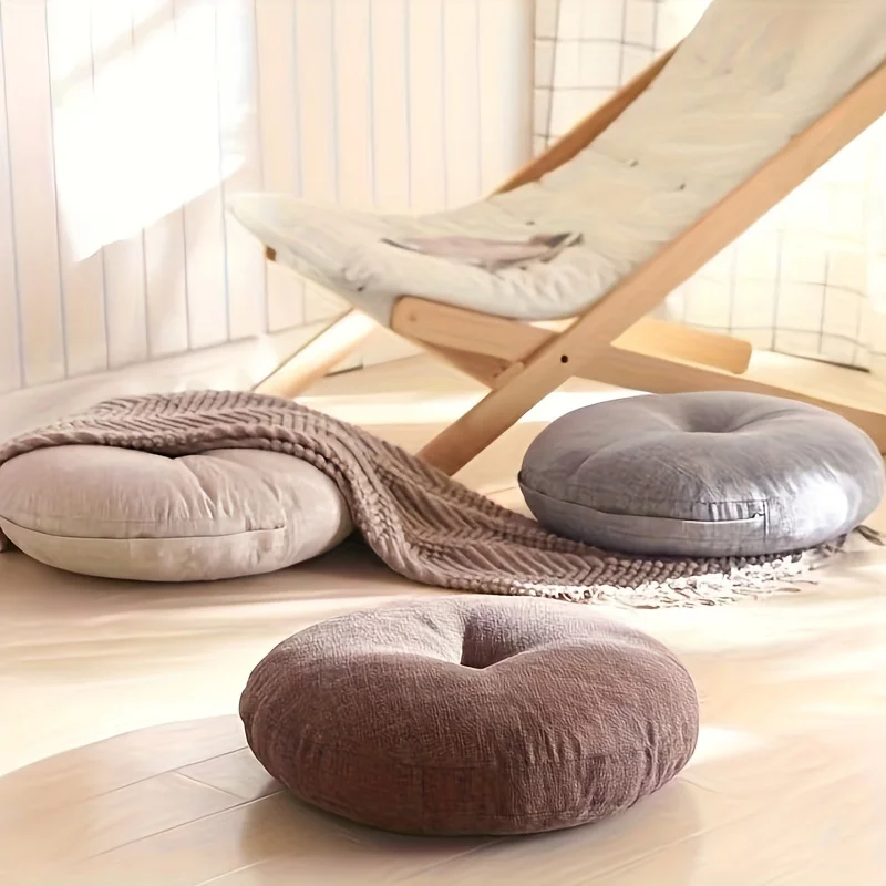 Толстая круглая подушка, мягка – обзор и цена Floor Cushion Pouf