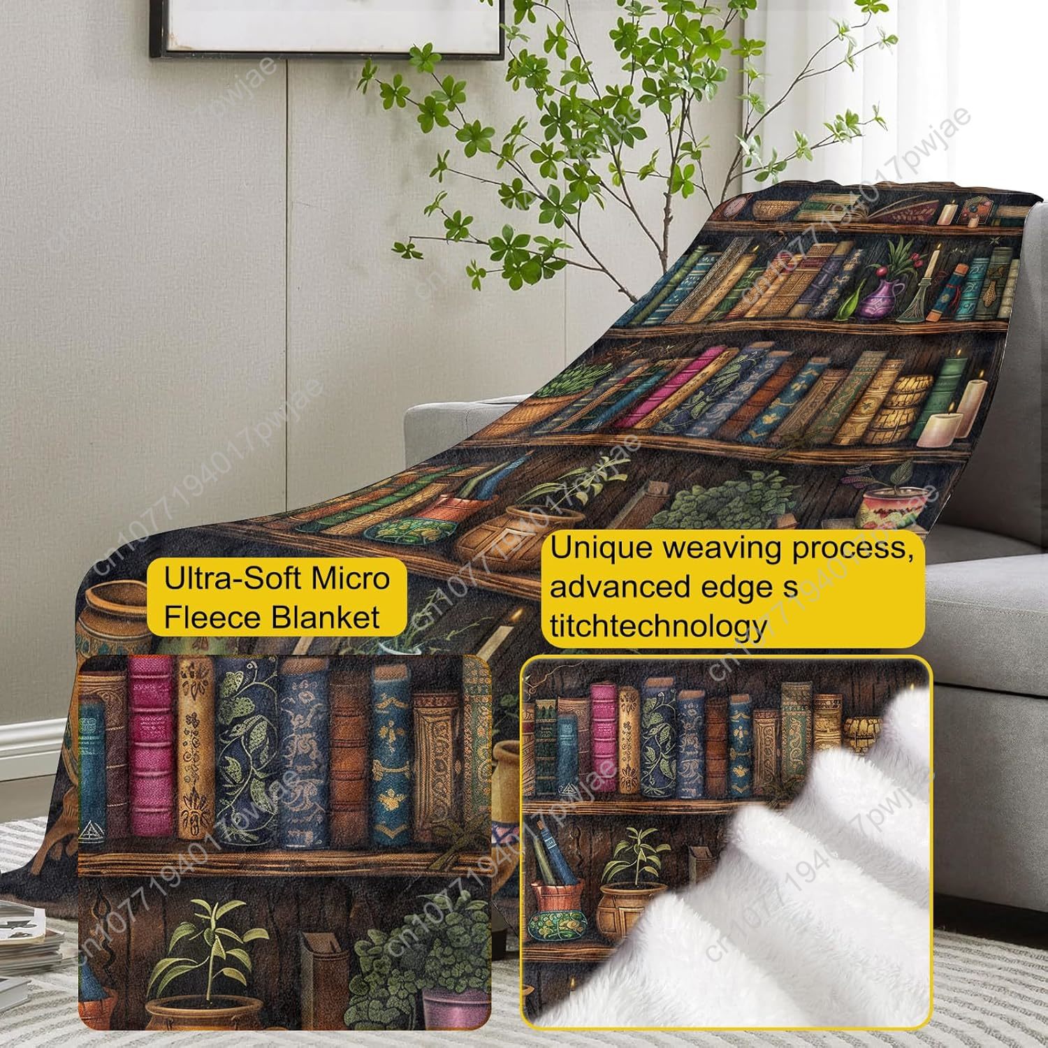Винтажное одеяло для книжной п – обзор и цена Quality Home Textiles