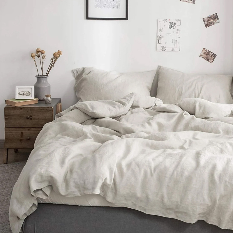 Пододеяльник из 100% льна, сти – обзор и цена Quality Home Textiles