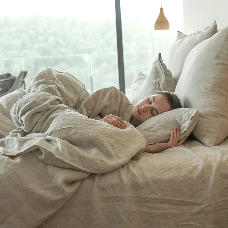 Пододеяльник из 100% льна, сти – обзор и цена Quality Home Textiles