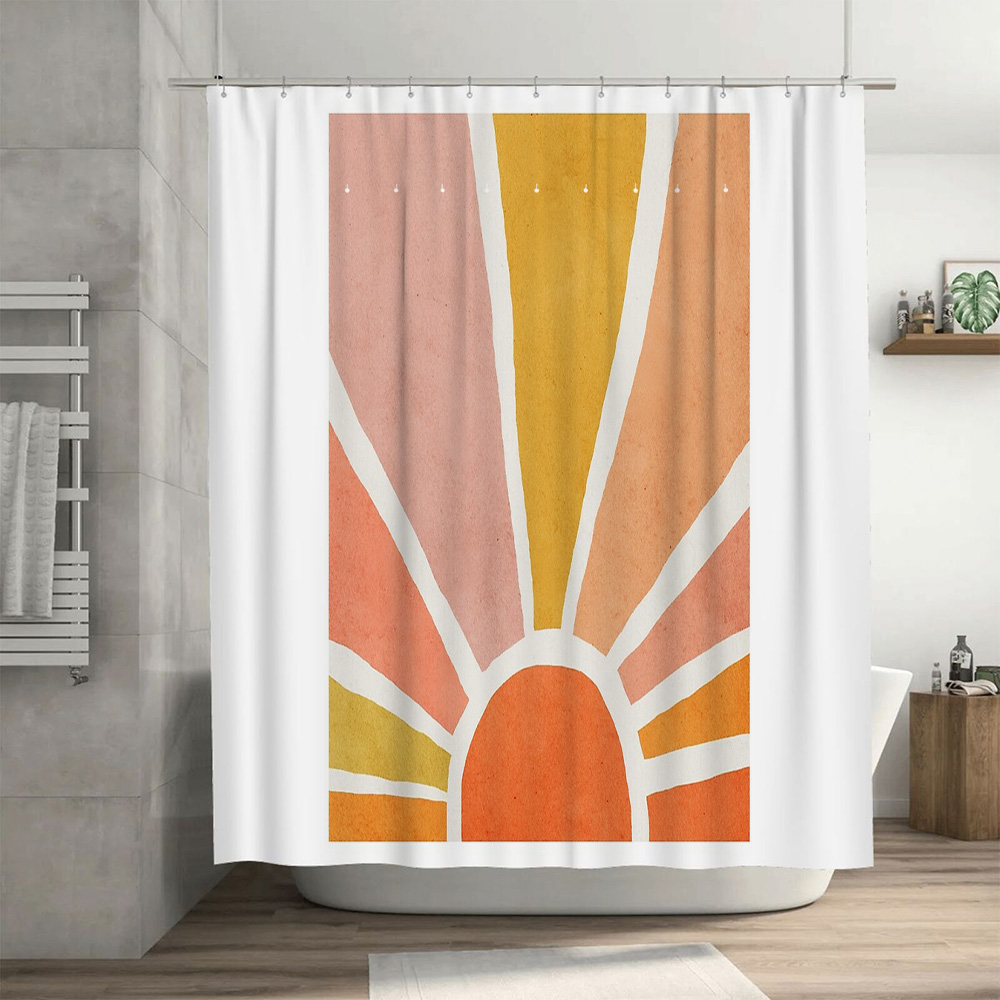 Занавеска для душа с восходом  – обзор и цена Sunrise Home Textiles & Apparel