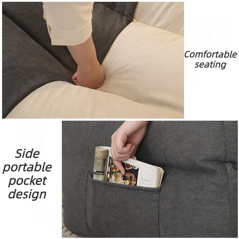 Двухместные диваны-мешки: Уютн – обзор и цена Floor Cushion Pouf