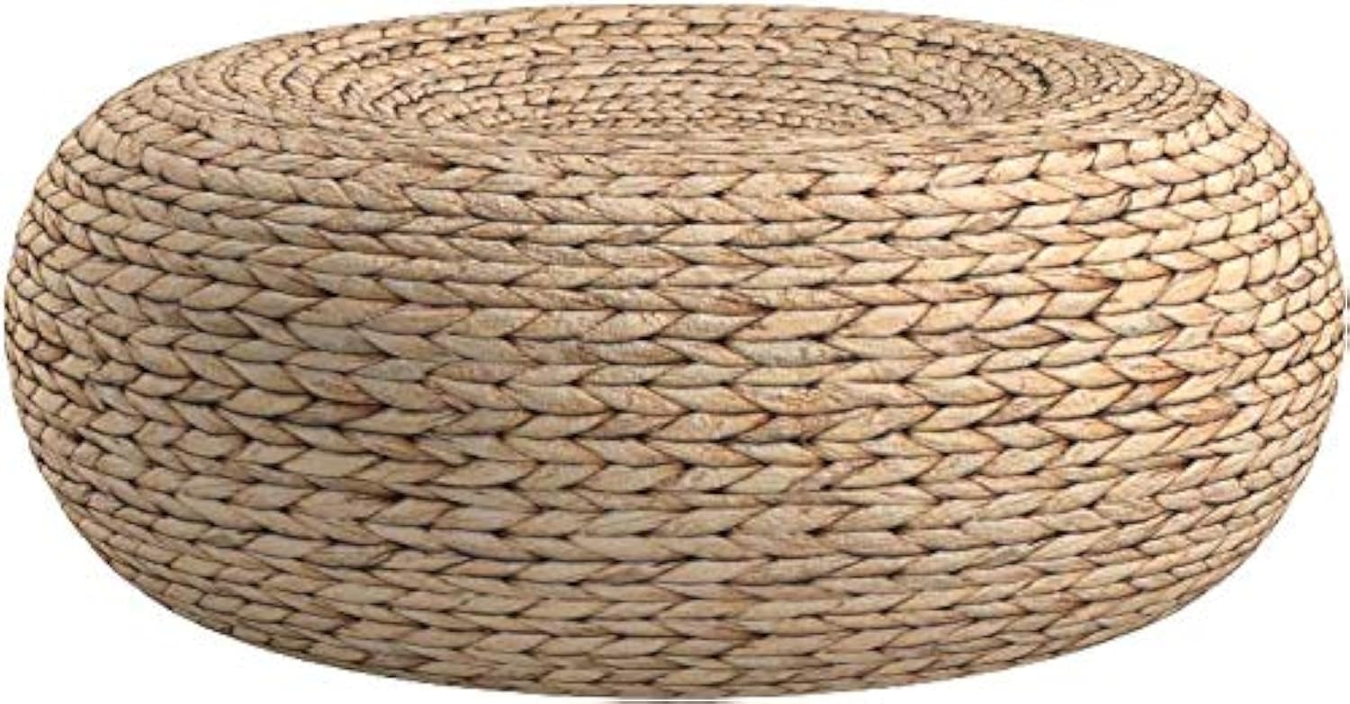 Плетеный плоский пуф ручной ра – обзор и цена Floor Cushion Pouf