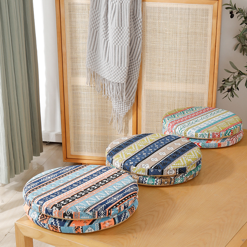 Круглая напольная подушка из п – обзор и цена Floor Cushion Pouf