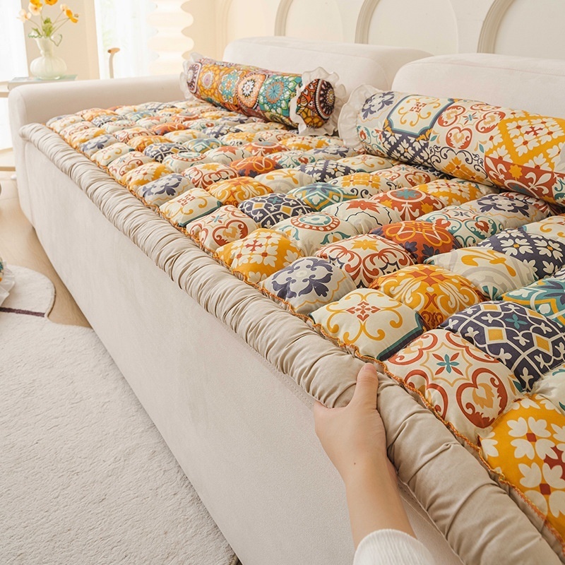 Хлопковый утолщенный чехол для – обзор и цена Floor Cushion Pouf
