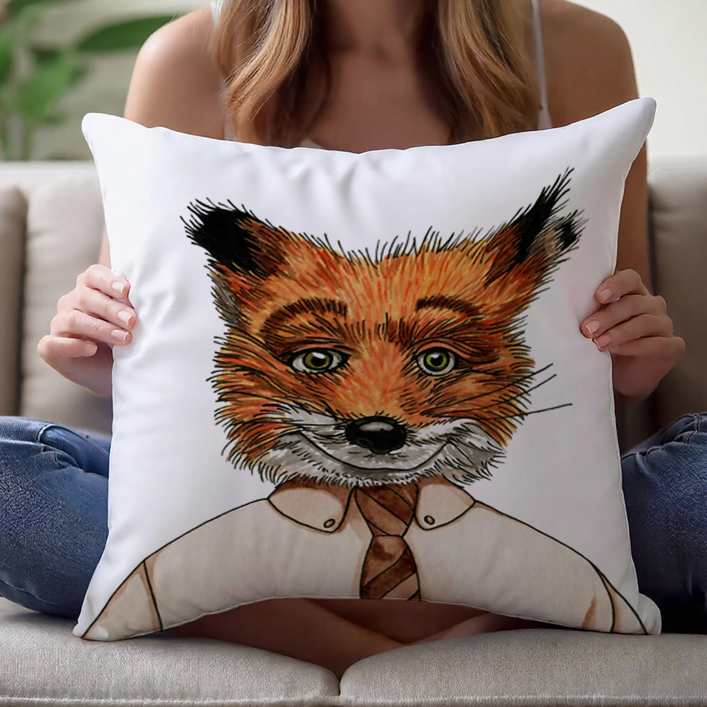 1 шт. наволочка «Мистер Фокс»  – обзор и цена Pillow Insert 18X18