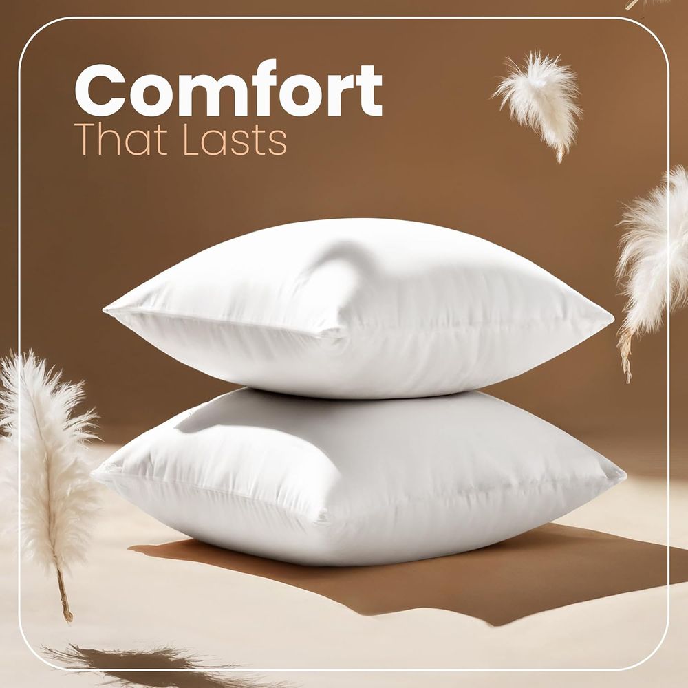 Пара белых наполнителей для по – обзор и цена Pillow Insert 18X18